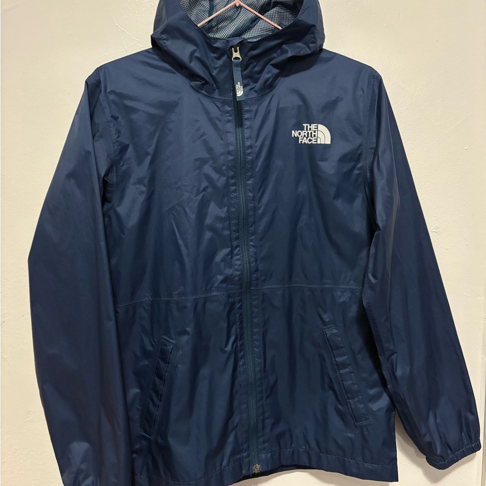 The North Face Dark Blue Hooded Jacket